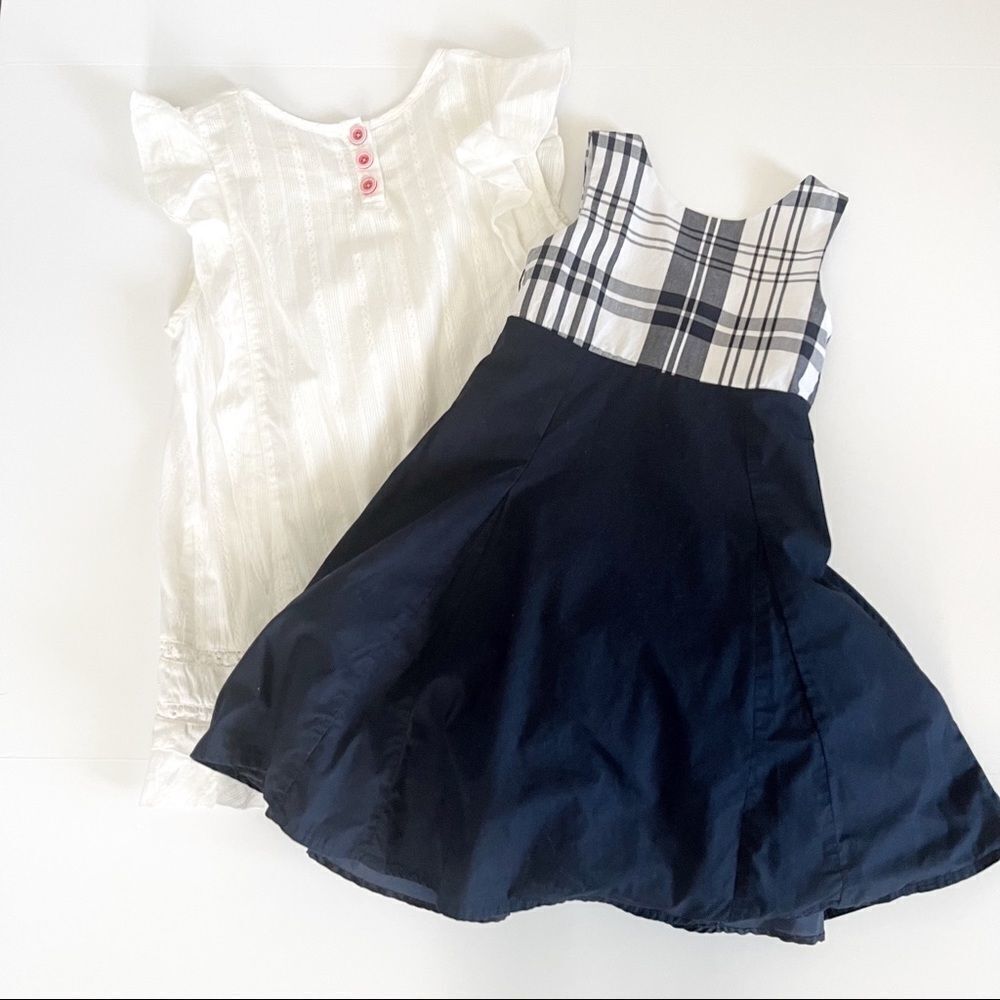 Pair of little girl dresses Gymboree and Matilda Jane
